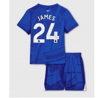 Chelsea Reece James #24 Koszulka Podstawowa dzieci 2025-26 Krótki Rękaw (+ krótkie spodenki)